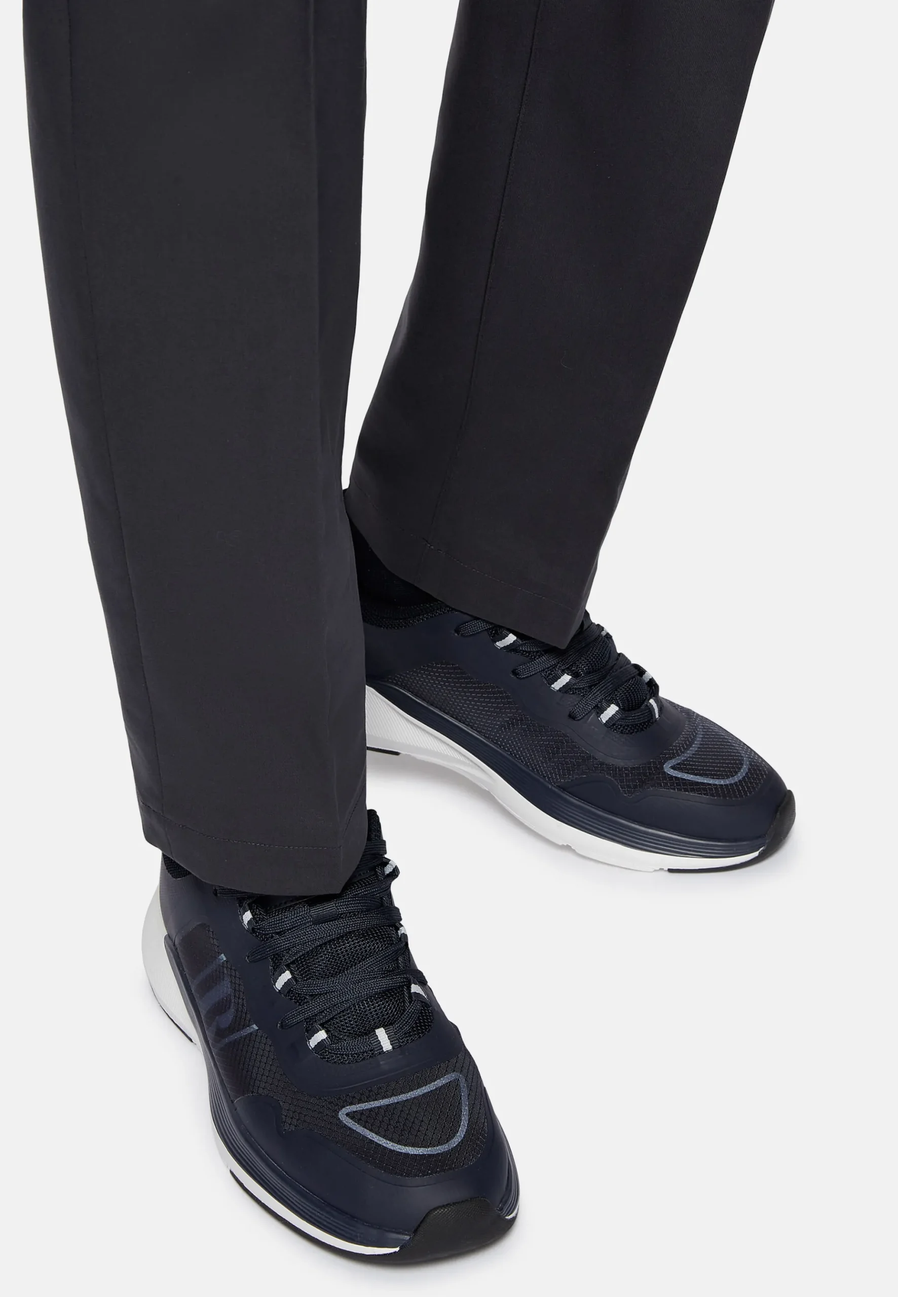 Baskets Running En Tissu Technique