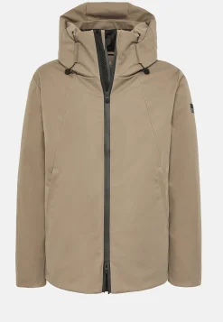 Blouson Block En Tissu Technique Rembourré