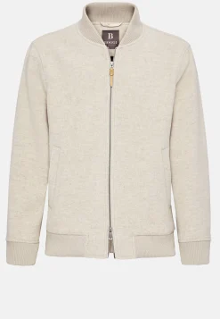 Bomber En Laine Rembourrée