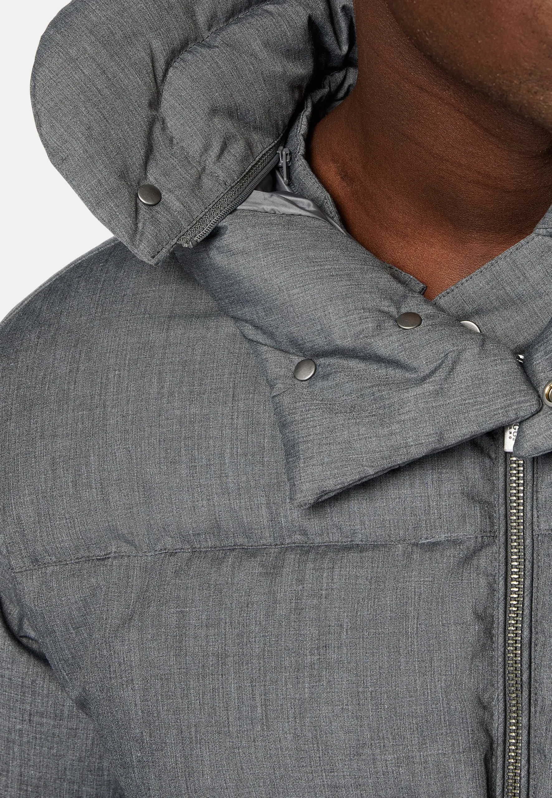 Bomber En Tissu Technique En Plume D'Oie