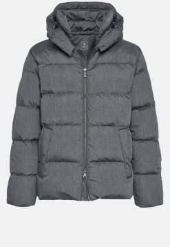 Bomber En Tissu Technique En Plume D'Oie