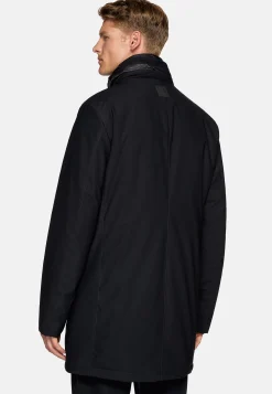 Car Coat En Tissu Technique Rembourré