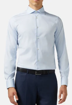 Ceinture En Cuir Foulonné Avec Coutures