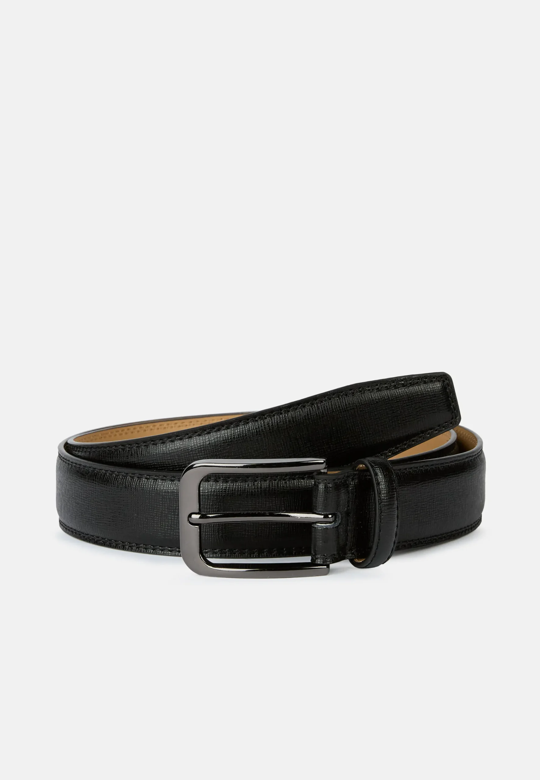 Ceinture En Cuir Saffiano