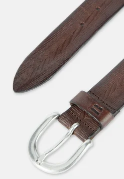 Ceinture Imprimée En Cuir