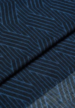 Écharpe À Chevrons En Laine