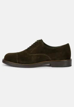 Chaussures Modèle Oxford En Daim
