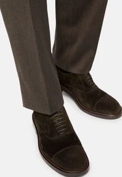 Chaussures Modèle Oxford En Daim