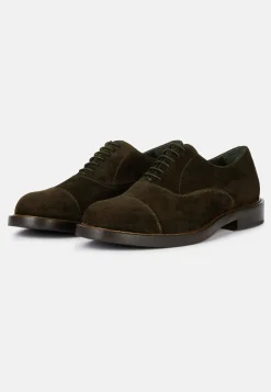 Chaussures Modèle Oxford En Daim
