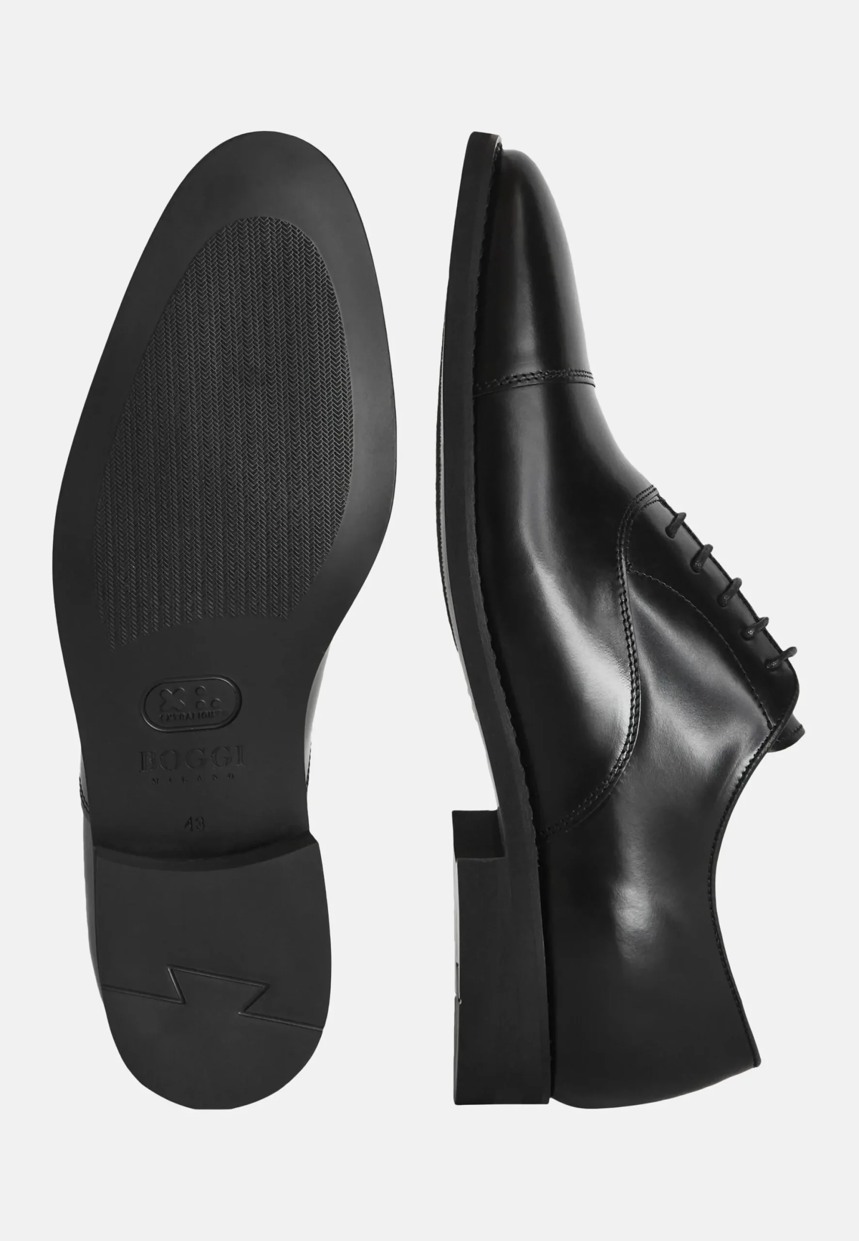 Chaussures Oxford En Cuir