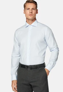 Chemise À Carreaux En Popeline De Coton Regular Fit