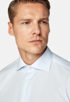 Chemise À Carreaux En Popeline De Coton Regular Fit