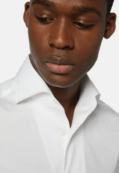 Chemise Blanche En Coton Pinpoint Regular Fit