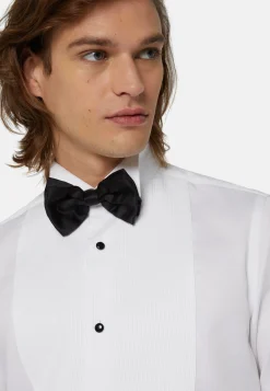 Chemise Blanche En Coton Coupe Slim