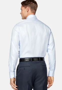 Chemise En Coton Dobby Regular Fit