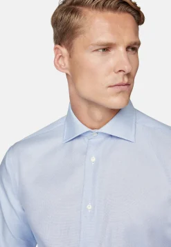 Chemise En Coton Dobby Regular Fit