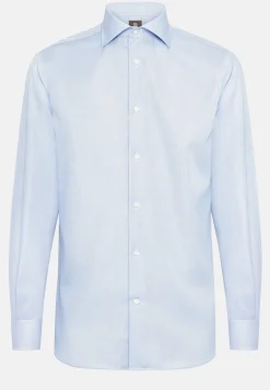 Chemise En Coton Dobby Regular Fit