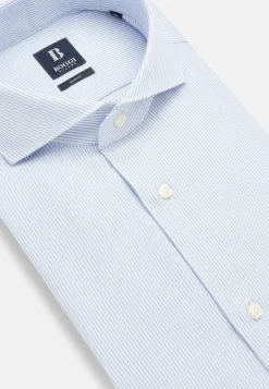 Chemise En Coton Dobby Slim Fit