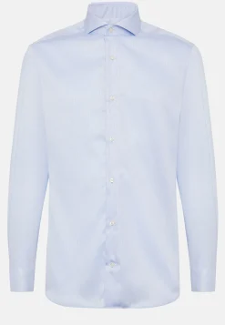 Chemise En Coton Dobby Slim Fit