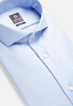 Chemise En Coton Dobby Slim Fit