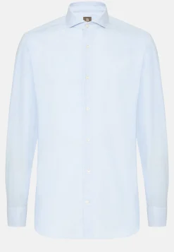 Chemise En Coton Dobby Slim Fit