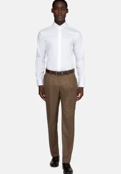 Chemise En Coton Nylon Extensible Slim Fit