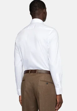 Chemise En Coton Nylon Extensible Slim Fit