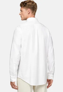 Chemise En Coton Oxford Bio Coupe Droite