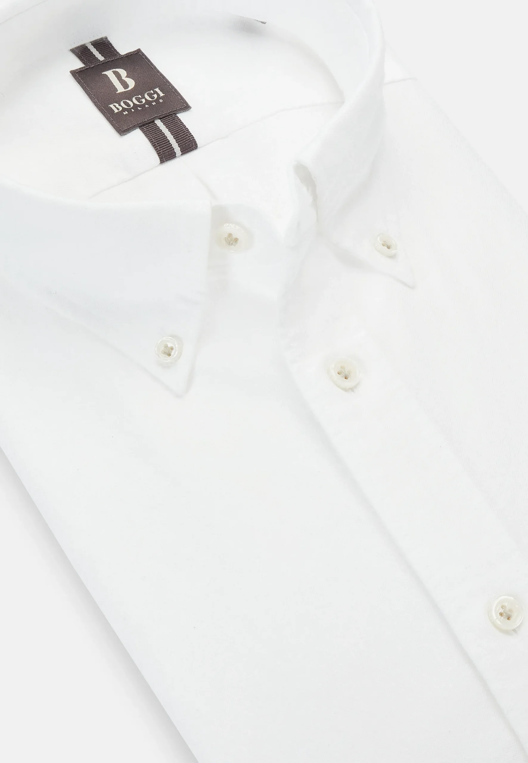 Chemise En Coton Oxford Bio Coupe Droite