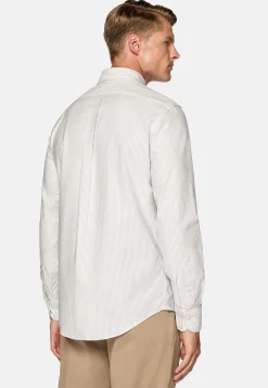Chemise En Coton Oxford Bio Coupe Droite
