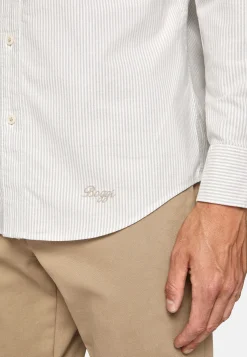 Chemise En Coton Oxford Bio Coupe Droite