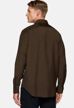 Chemise En Laine Regular Fit