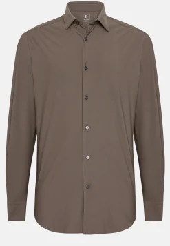 Chemise En Nylon Extensible Slim Fit