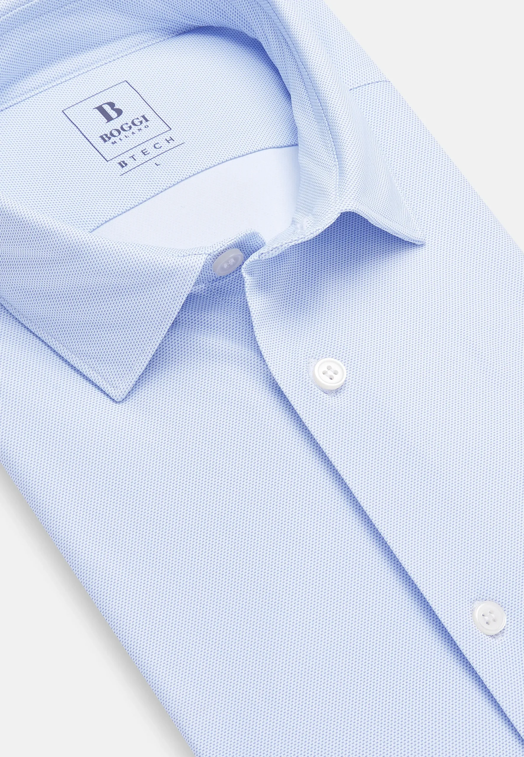 Chemise En Nylon Extensible Slim Fit