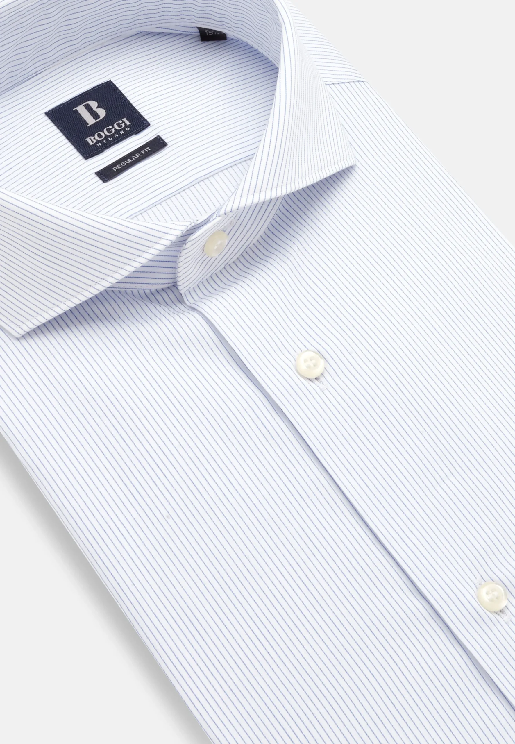 Chemise En Sergé De Coton Regular Fit