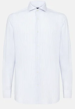 Chemise En Sergé De Coton Regular Fit