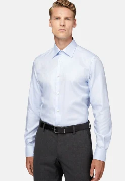 Chemise En Sergé De Coton Regular Fit