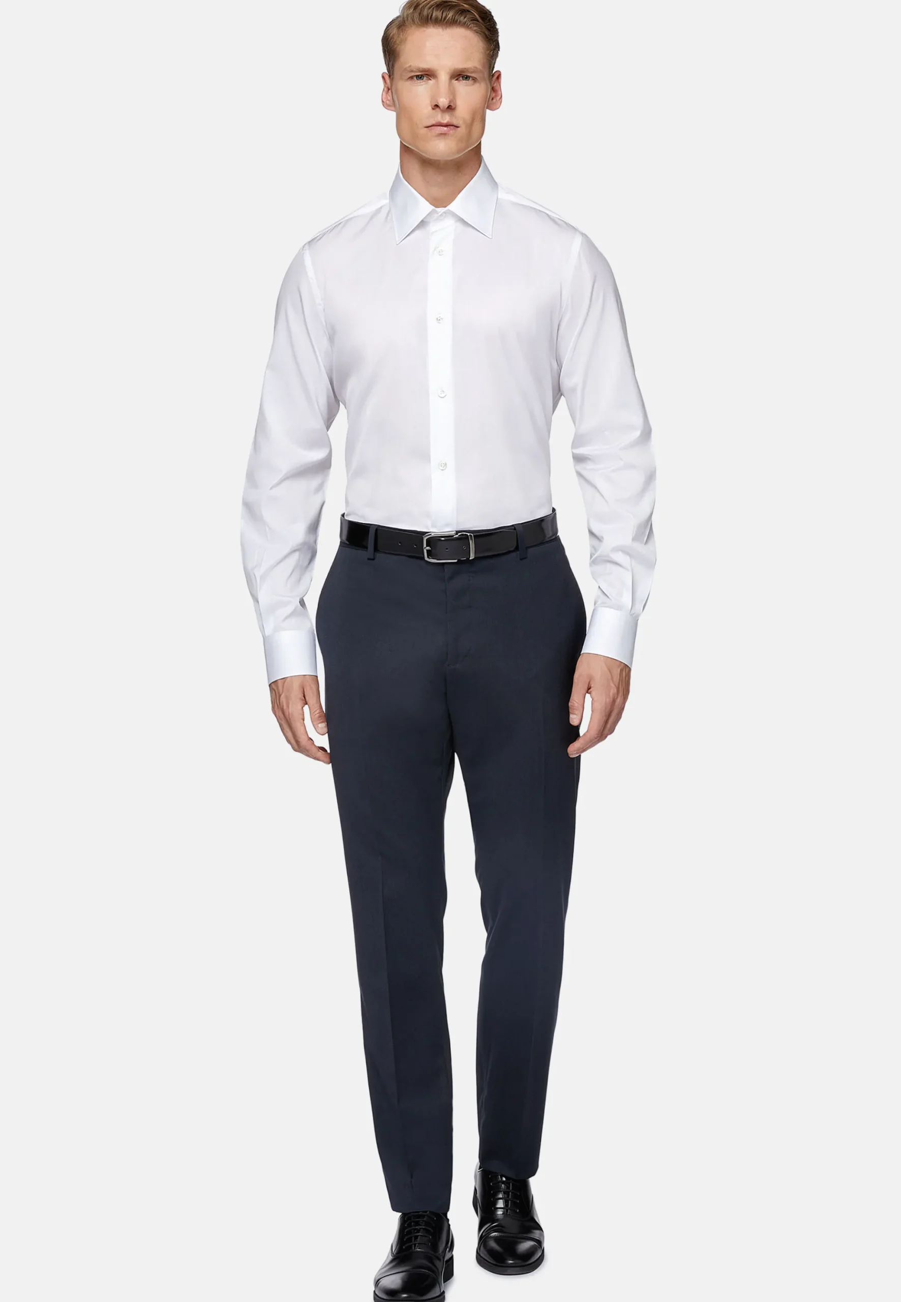 Chemise En Sergé De Coton Regular Fit