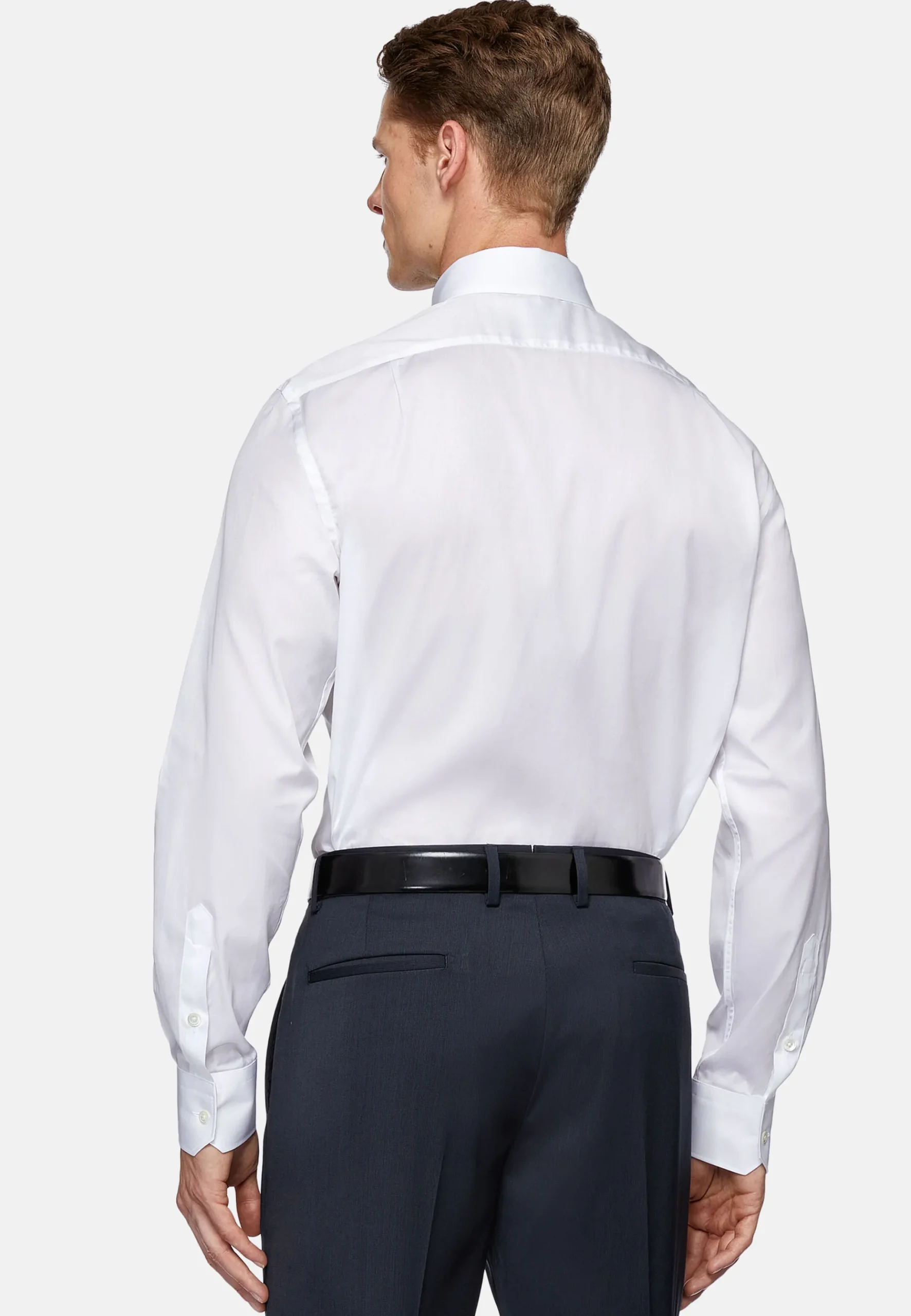 Chemise En Sergé De Coton Regular Fit