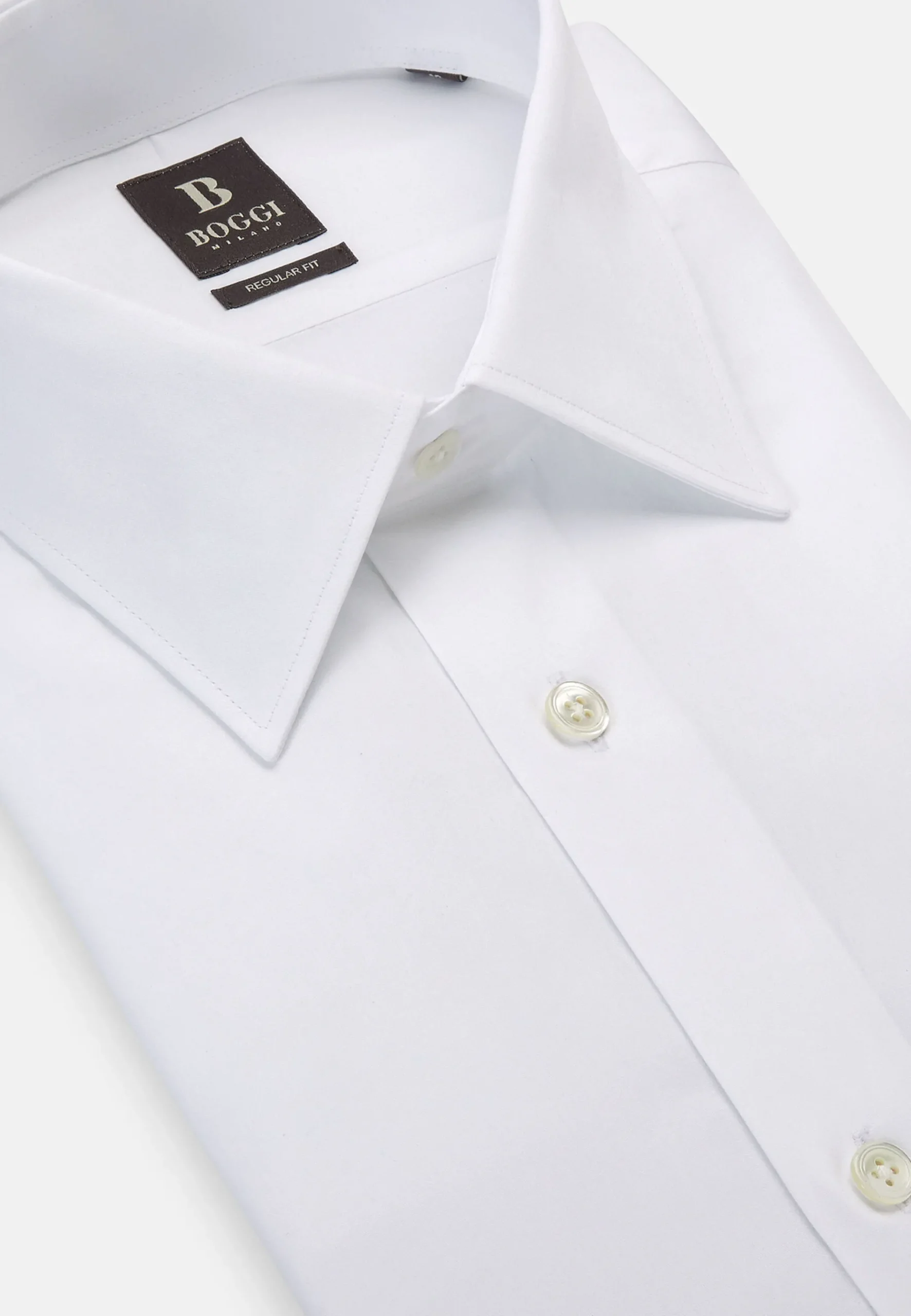 Chemise En Sergé De Coton Regular Fit