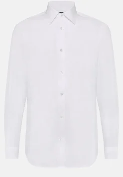 Chemise En Sergé De Coton Regular Fit