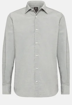 Chemise En Velours De Coton Regular Fit