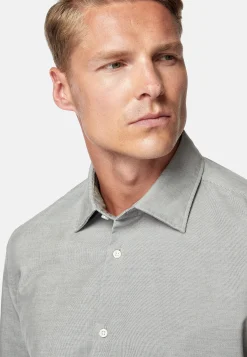 Chemise En Velours De Coton Regular Fit