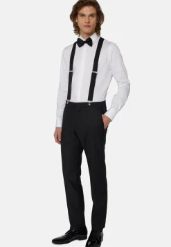 Chemise Slim Fit En Satin De Coton