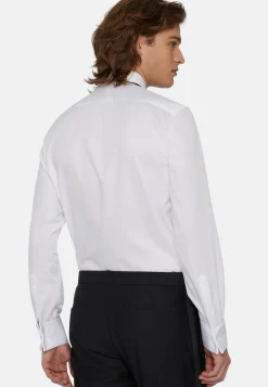 Chemise Slim Fit En Satin De Coton
