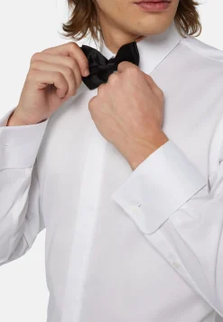 Chemise Slim Fit En Satin De Coton