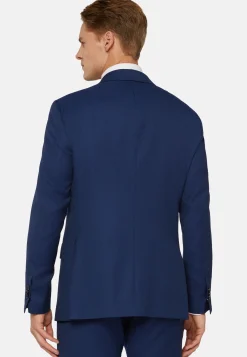 Costume Bleu Roi En Pure Laine