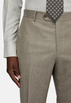 Costume Gris Tourterelle En Pure Laine