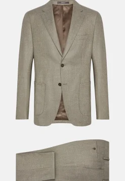 Costume Gris Tourterelle En Pure Laine