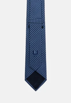 Cravate Motif Géométrique En Soie